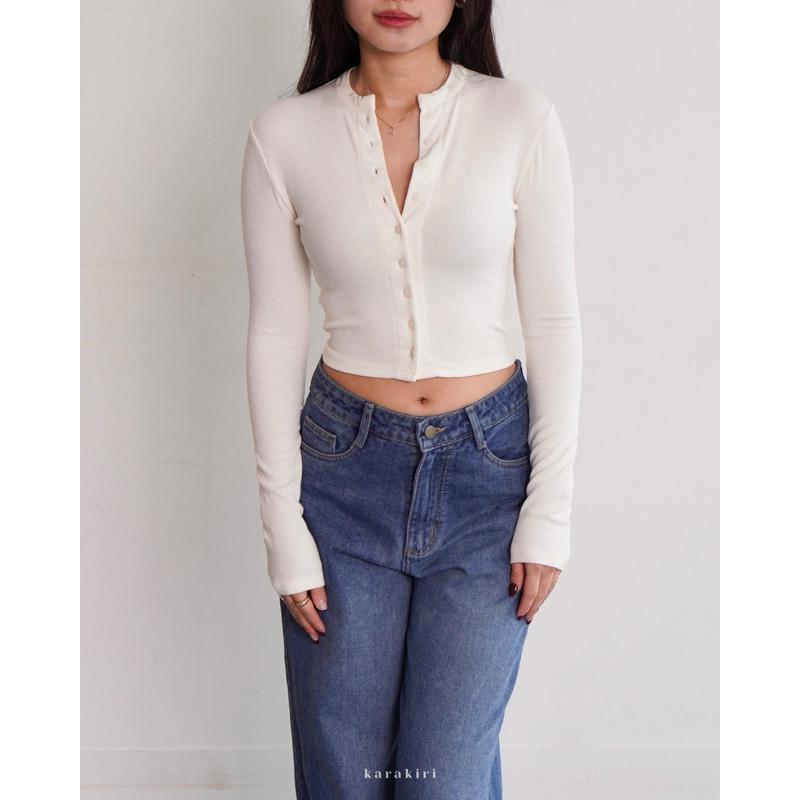 karakiri - Cleo Top | Cardigan