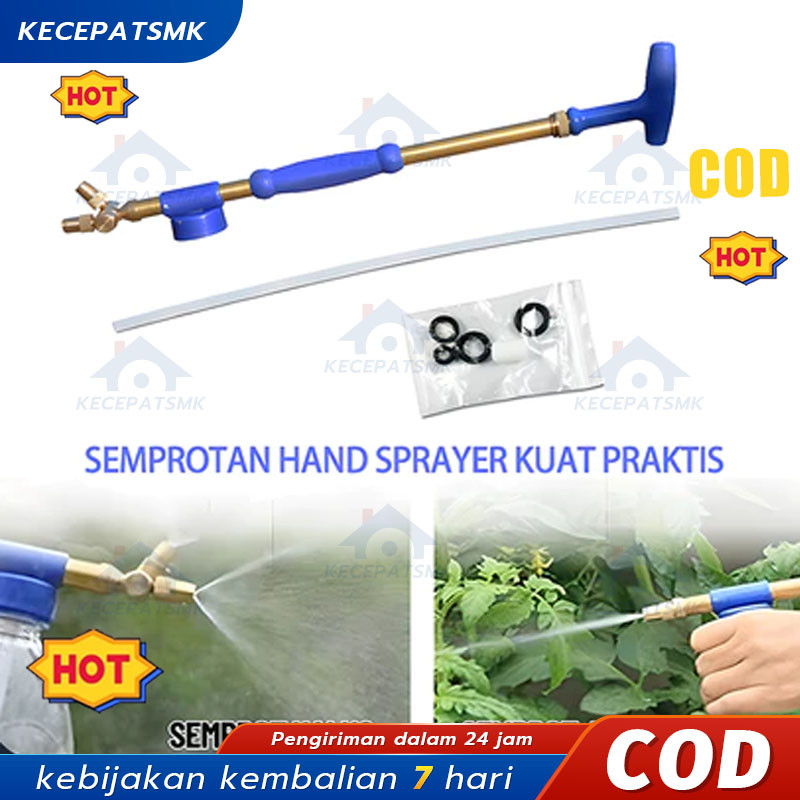 Alat Semprot 2 Nozle Kepala Kuningan Sprayer Alat Semprot Manual Alat Semprot Tanaman