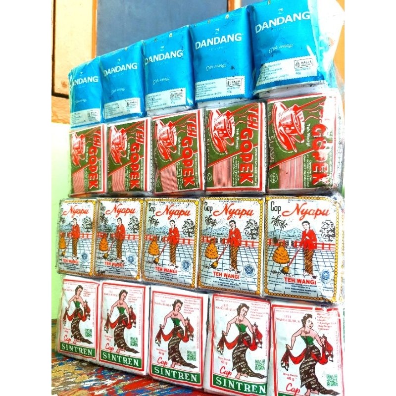 

Teh Racikan 4 Teh. Sintren,Nyapu,Gopek,Dandang ( PERSLOP)