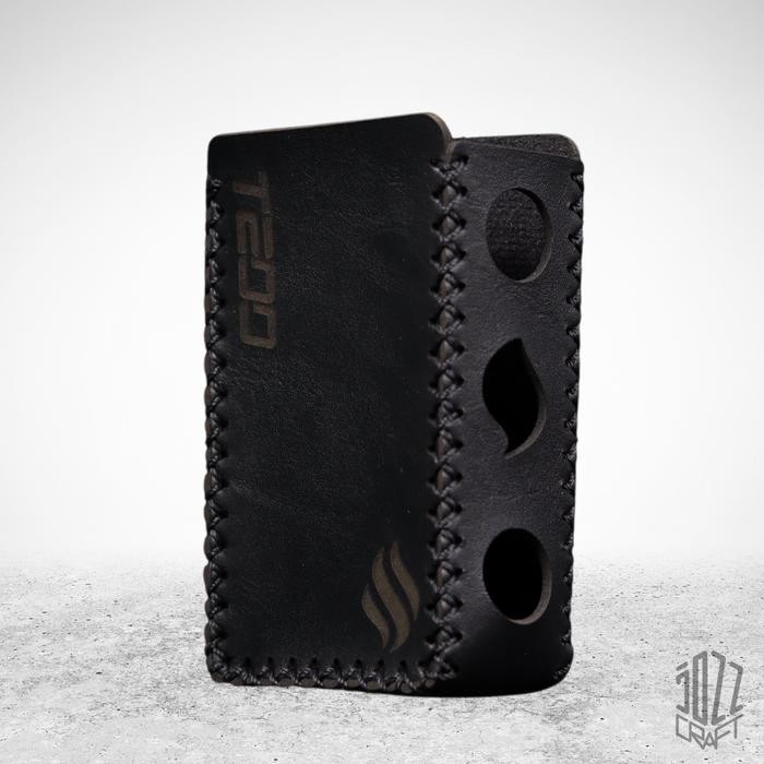 

Premium Leather Sleeve Case TRML T200 Free Lanyard - Hitam