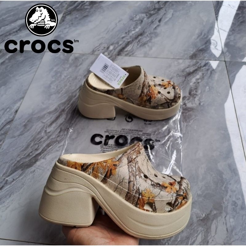 Crocs Siren clog motif / Sandal wanita Crocs Siren / Crocs siren clog