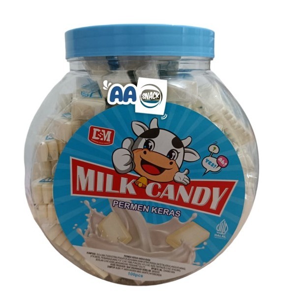 

DSM Milk Candy Toples Halal Isi 100