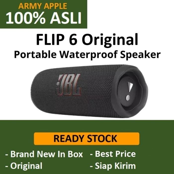 JBL Flip 6 Portable Speaker Bluetooth Flip6 Waterproof PT IMS Resmi - teal, IMS