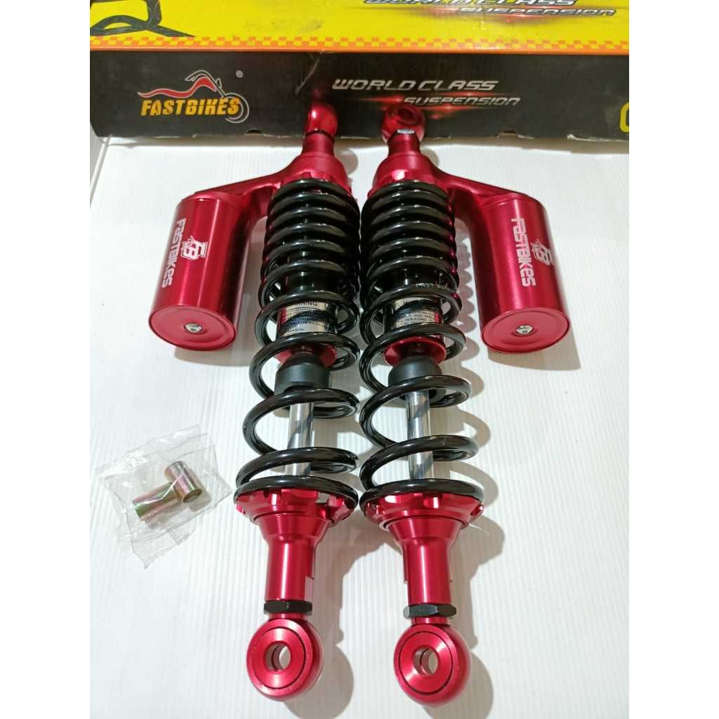 Shockbreaker Fast Bikes Shock Tabung Atas Shock Belakang Universal Matic Bebek Uk 340MM -ORX