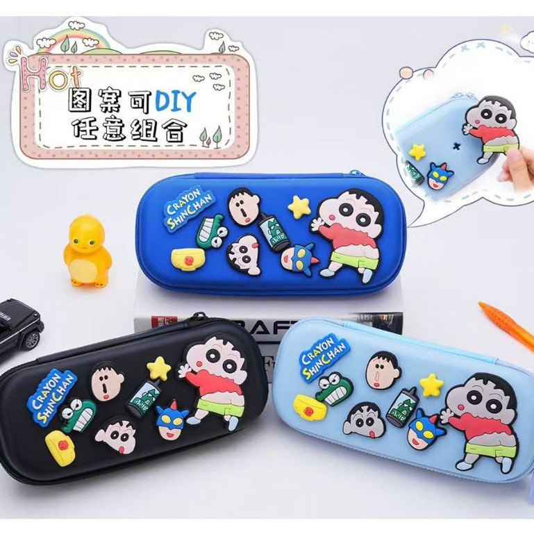 

Tempat Pensil Anak DIY Bongkar Pasang Aneka Motif Soft Pencil Case Kecil