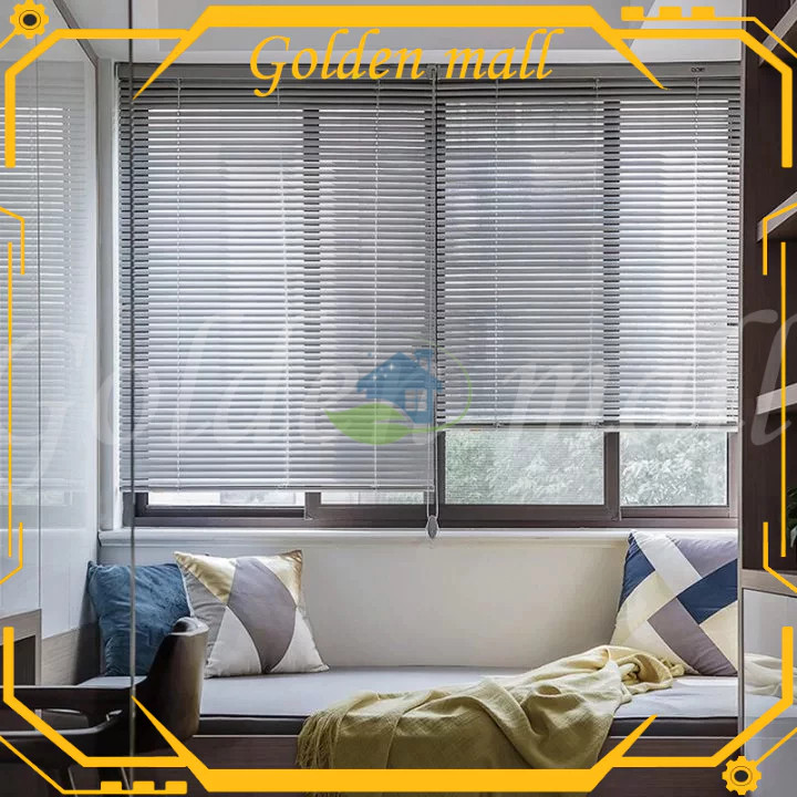 PLAOSANSTORE 【COD】Tirai Gulung Aluminium 90x180cm Anti UV - Gorden Minimalis Kamar/Ruang Tamu, Hadia