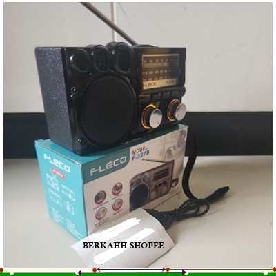 radio cas fleco 327B USB Bluetooth chas portable 327 ukuran mini kecil praktis