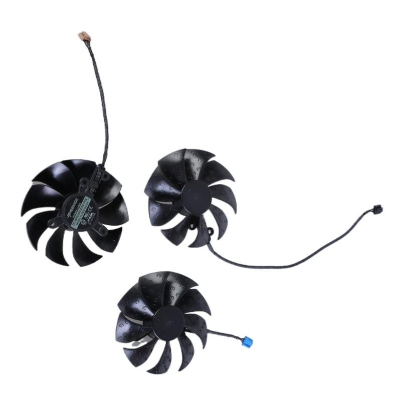 3Pcs PLD09220S12H 87mm 12V 0.55A 4Pin VGA Cooling Fan for RTX3070 Graphics Card Fan