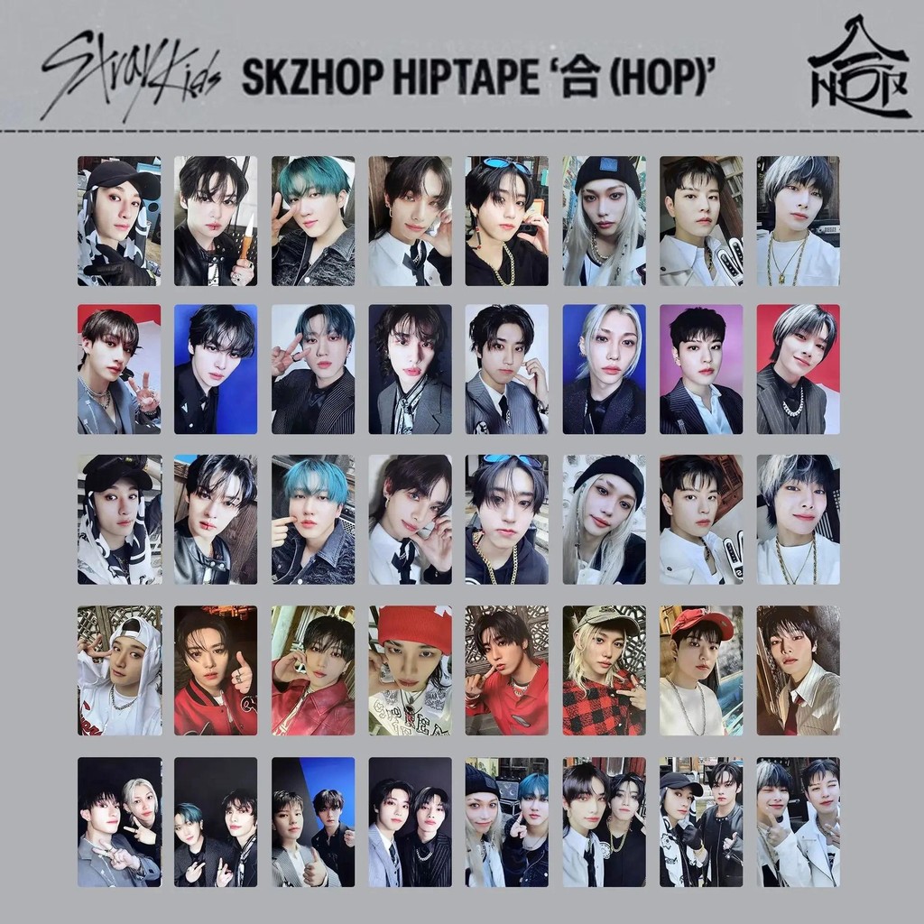 

New Ablum SKZHOP HIPTAPE Album Collaboration (HOP) Special Card Small Card Fang Can Xu Zhangbin Han Zhicheng Li Longfu