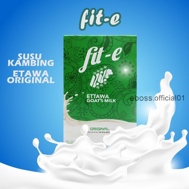 

Fit-E 200gr Ettawa Goats Milk Susu Kambing Etawa Original Fit E dengan Tinggi Kalsium fit e