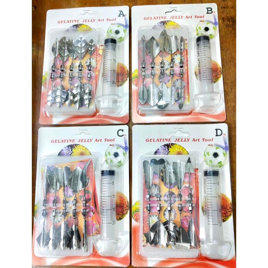 Suntikan Puding Art / Gelatine Jelly Art Tool