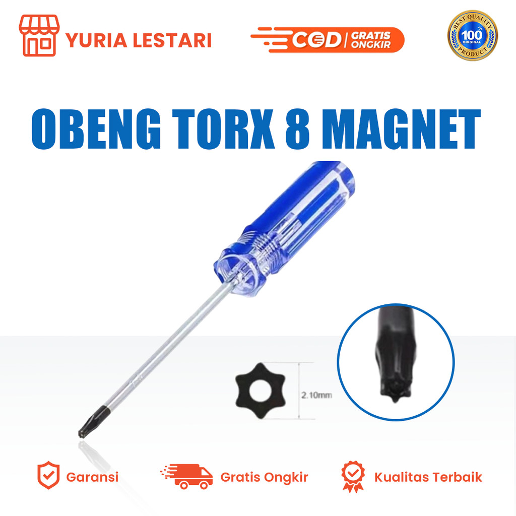 OBENG T8 / OBENG TORK 8 / OBENG STIK XBOX MESIN OBENG PS3 - OBENG PS5 - OBENG  PS4