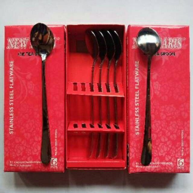 Sendok Teh Panjang, Sendok kopi dan Garpu Kue New Paris