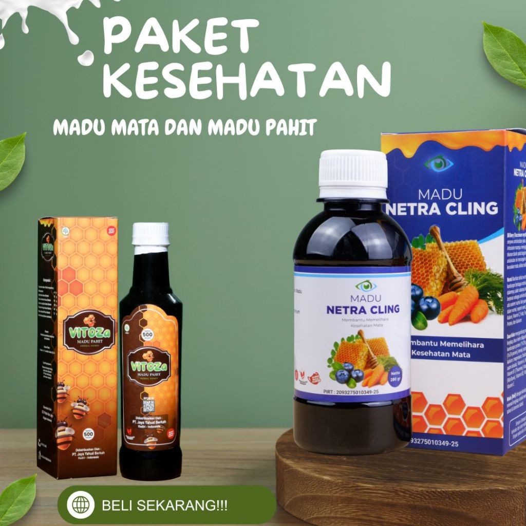 

PAKET MADU KESEHATAN VITOZA MADU PAHIT NETRA CLING ORIGINAL