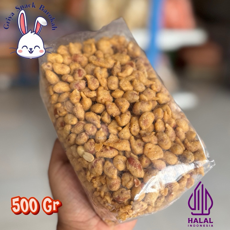 

Kacang peyek daun jeruk 500 gr BEST SELLER