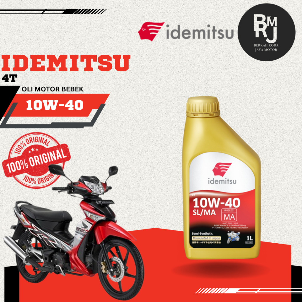 OLI MESIN IDEMITSU 4T SAE 10W40 1L