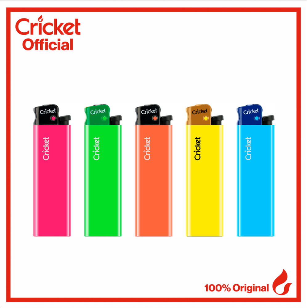 __ Korek Api Cricket Seri Fluo - 5 Buah ____