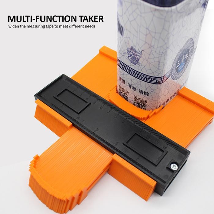 

Contour Gauge Duplicator Ruler Marking Tools Penggaris Kontur Pola