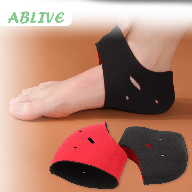 1pair Pelindung Tumit Bantalan Penyangga Tumit Insole Plantar Fasciitis Insole Tumit Kaki Sakit