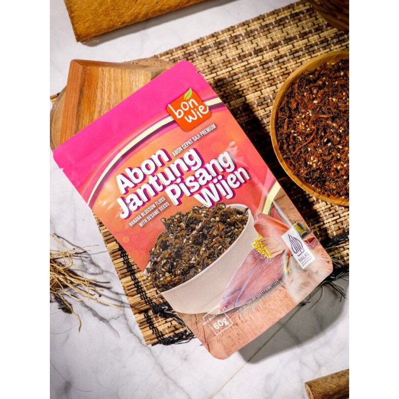 

Bonwie Abon Jantung Pisang Wijen