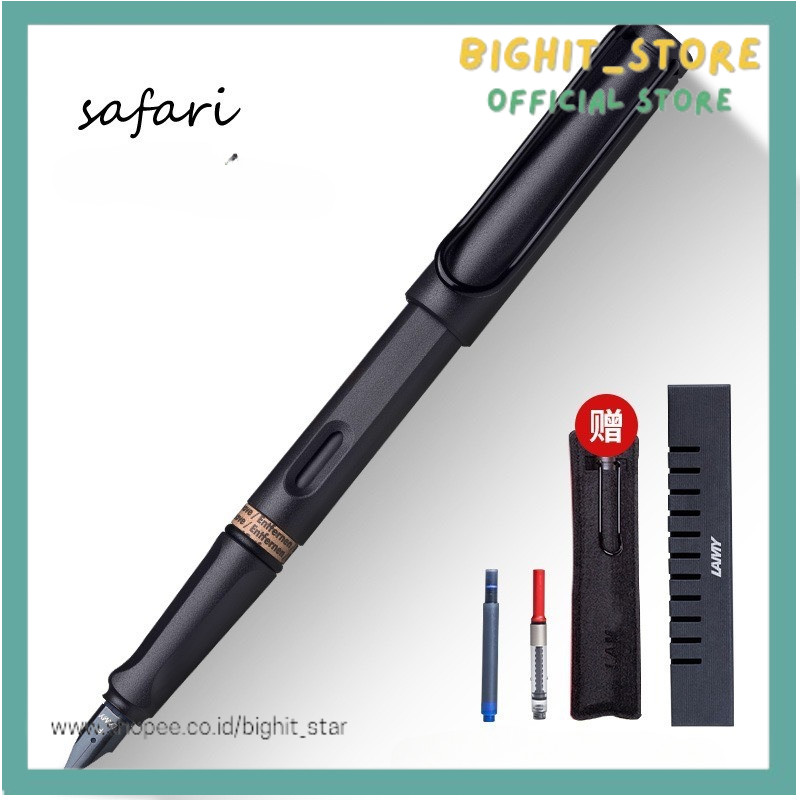 

Lingmei Fountain Pens Safari Ink Lamy Set Gift Box Pen Student Practice Writing Business Pens Gift Office Supplies