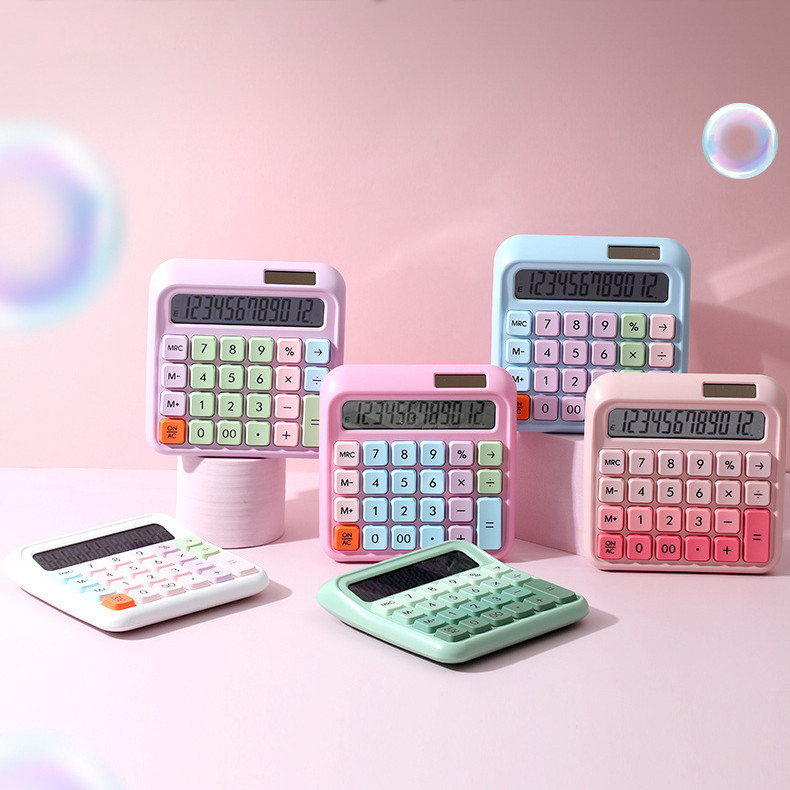 

KALKULATOR BISA HITUNG 12 DIGIT ANGKA DENGAN LAYAR LEBAR DAN ANTI SLIP DUAL POWER WARNA PASTEL