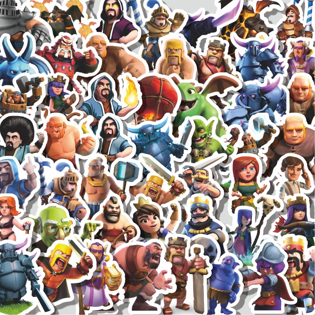 

Stiker Cutting Pack Stiker Clash Of Clans Game Video Series 2 Isi 100Pcs Series Aesthetic Lucu Keren Untuk Koper Bahan Vynil