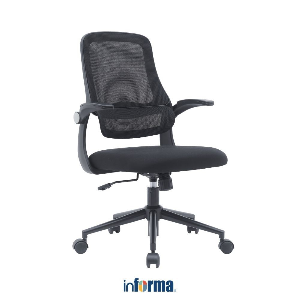 

Informa Nemo Kursi Kantor Tempat Duduk Kerja Dengan Roda Office Chair Kursi Mesh Staff Karyawan Furniture Indoor Kantor