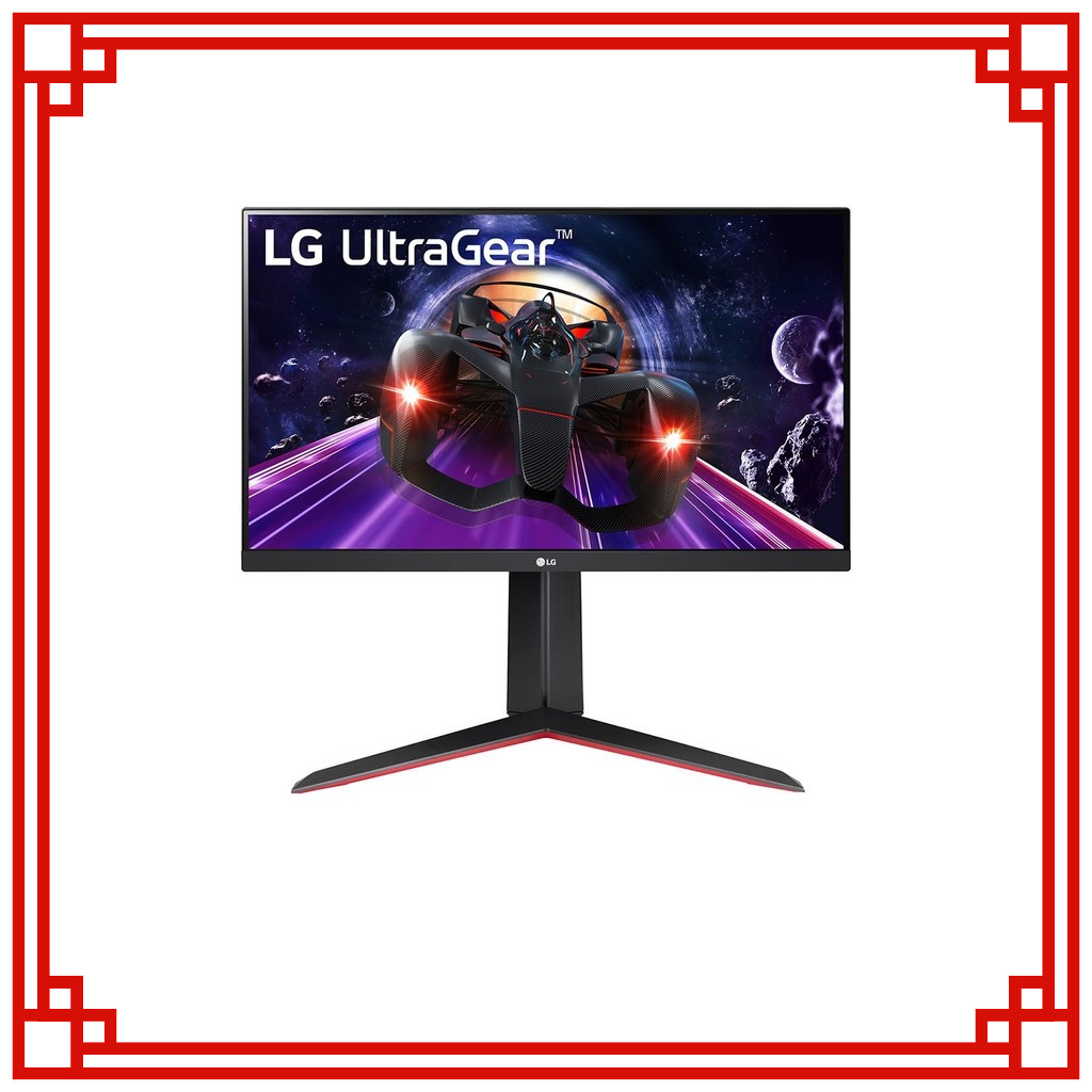 Monitor LG UltraGear 24GN65R‑B Monitor Gaming Full HD 1920×1080 IPS 144 Hz 1 ms dengan Stand Tinggi