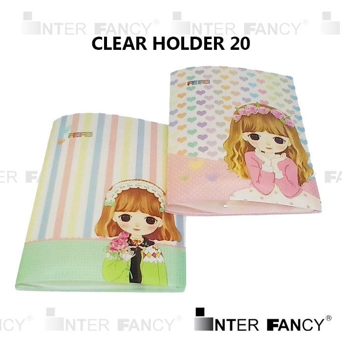 

Clear Holder Map Dokumen Album Dokumen Dokumen Keeper Fancy Lucu Cute A4 20 Pockets, tipe 511, terdiri dari 20 lembar, dari bahan plastik berkualitas, tidak mudah pecah.