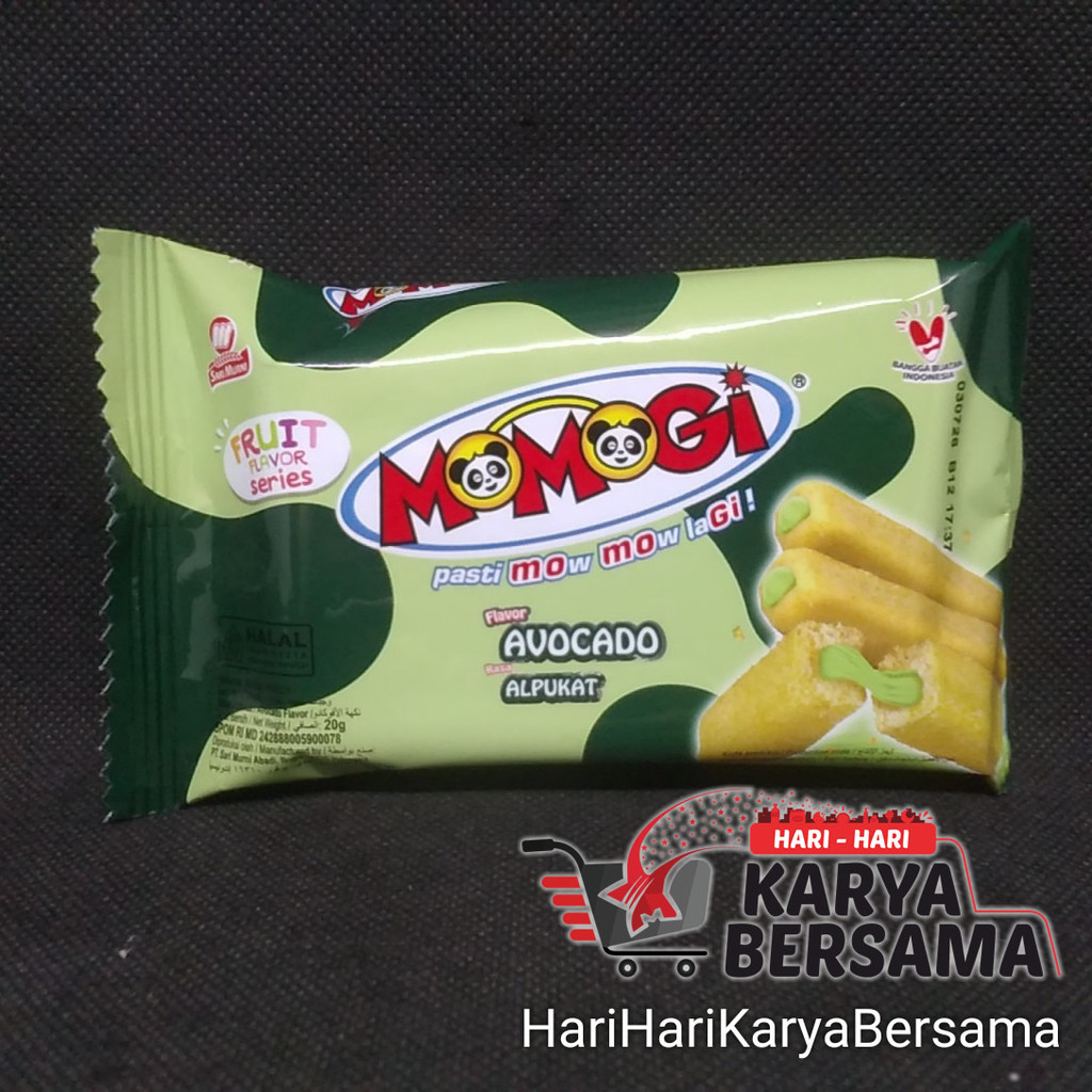 

MAKANAN RINGAN MOMOGI FRUIT FLAVOUR SERIES AVOCADO 20GR