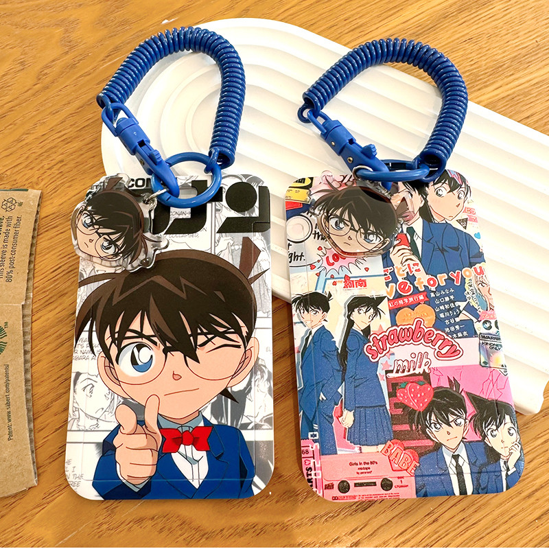

Kartu pelindung PVC ramah lingkungan seri Detective Conan+kabel gantung hadiah | Anti demagnetisasi dan anti pencurian swiping | Kartu pelajar/KTP/Kartu transportasi/Kartu e-pembayaran satu kartu