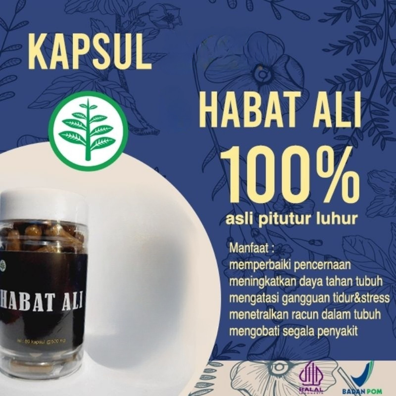 

READY !!! HABAT ALI PITUTUR LUHUR ASLI 80 Kapsul