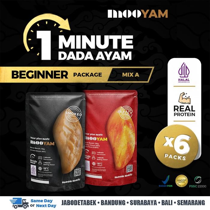 

[TERLARIS] Moon Mate - MOOYAM Mix Dada Ayam Beginner 1 Menit Siap Saji - MIX A[TERLARIS ]