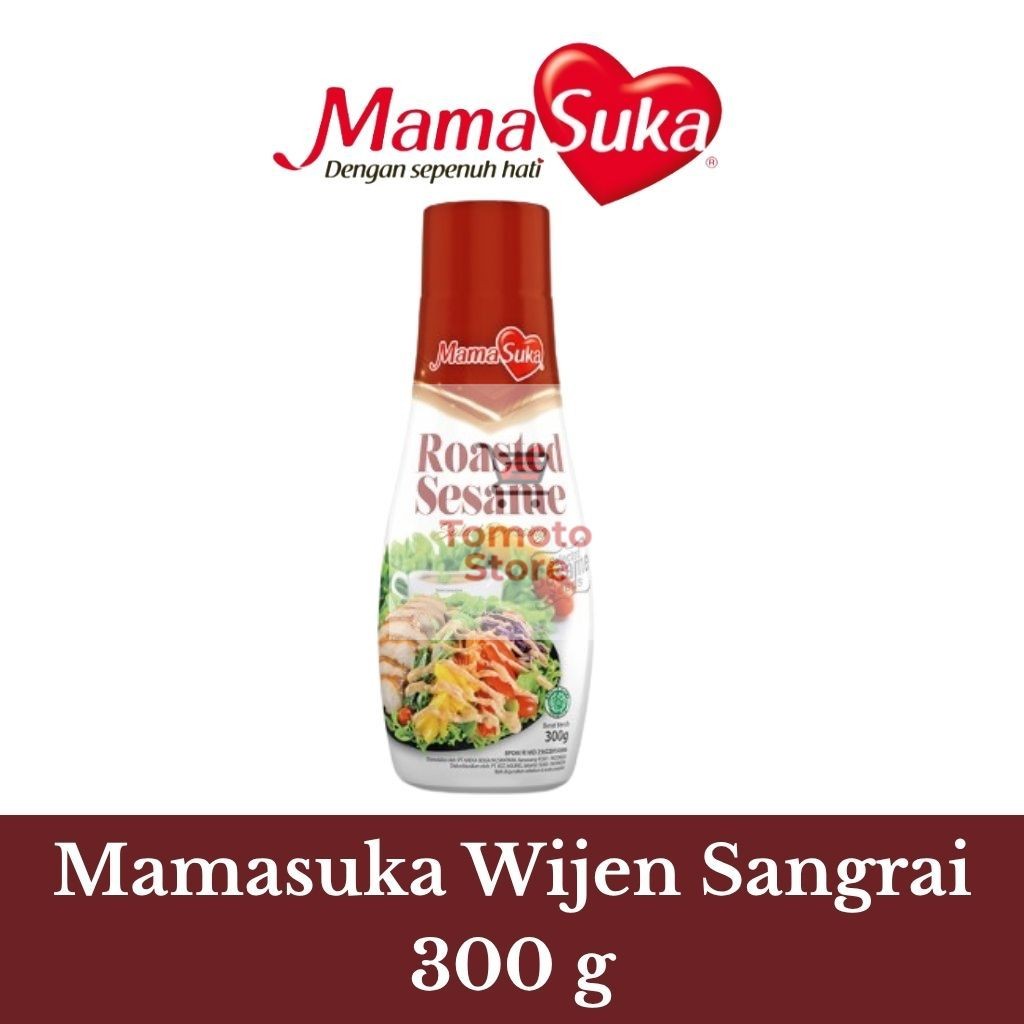 

✨ TOMOTOSTORE ✨ MAMASUKA Salad Dressing Wijen Sangrai Roasted Sesame 300 gr