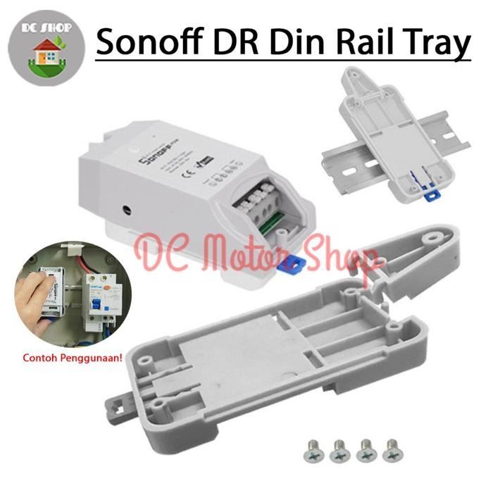 Sonoff DR - DIN Rail Tray for Sonoff - Sonoff DR - DIN Rail