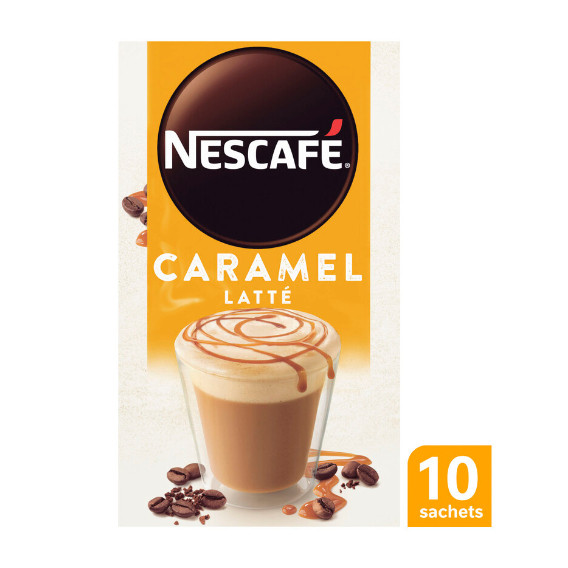 

Nescafe Caramel Latte Coffee Sachets | 10 pack