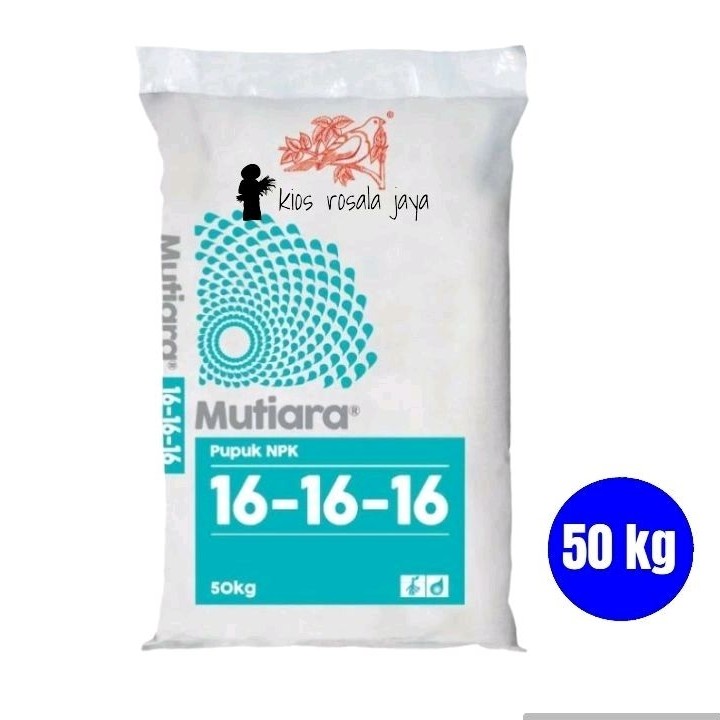 NEW PRODUK Pupuk NPK Mutiara 50 kg ORI kemasan Pabrik TERLARIS