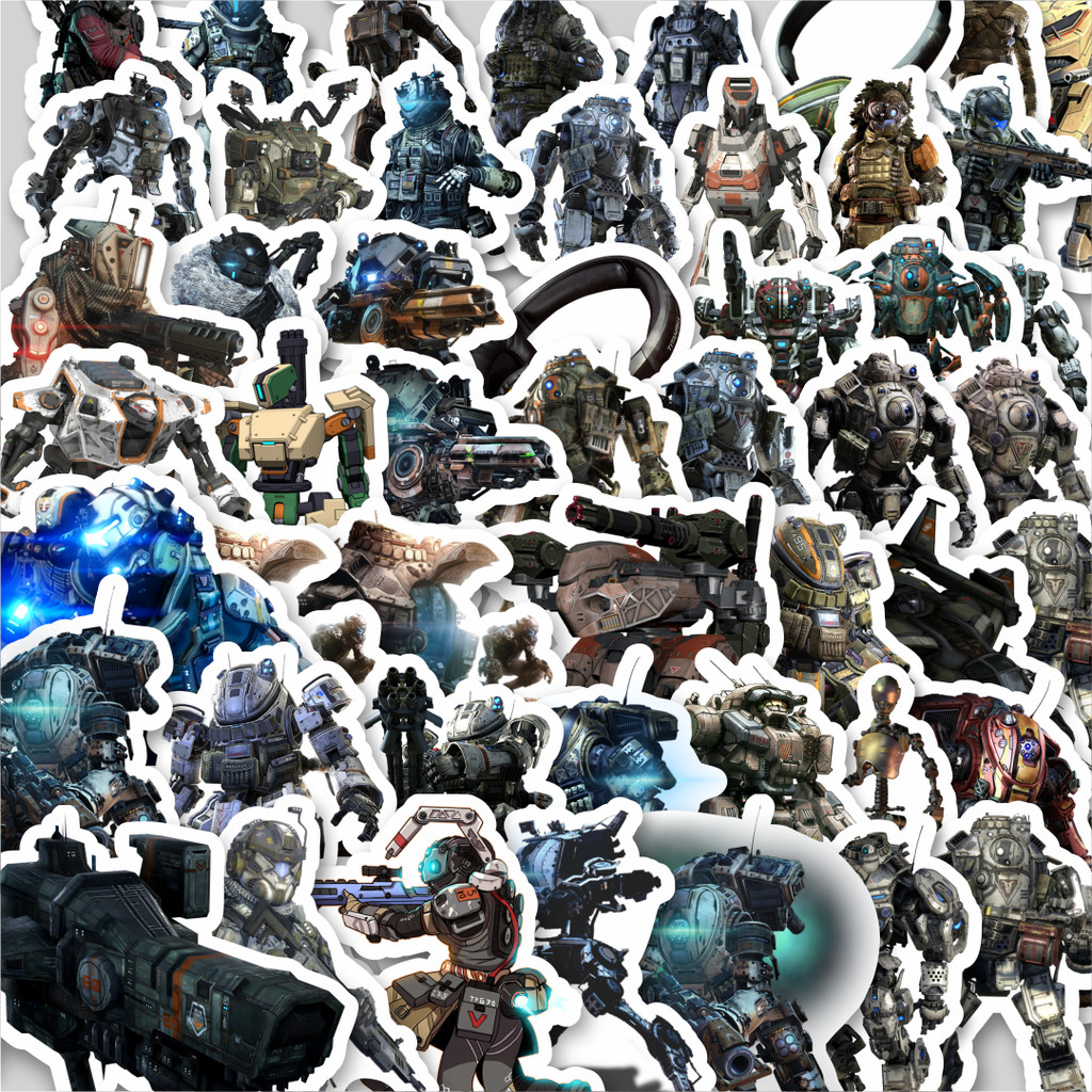 

Stiker Cutting Pack Stiker Game Series Titanfall Mix Isi 100Pcs Series Aesthetic Lucu Keren Untuk Koper Bahan Vynil