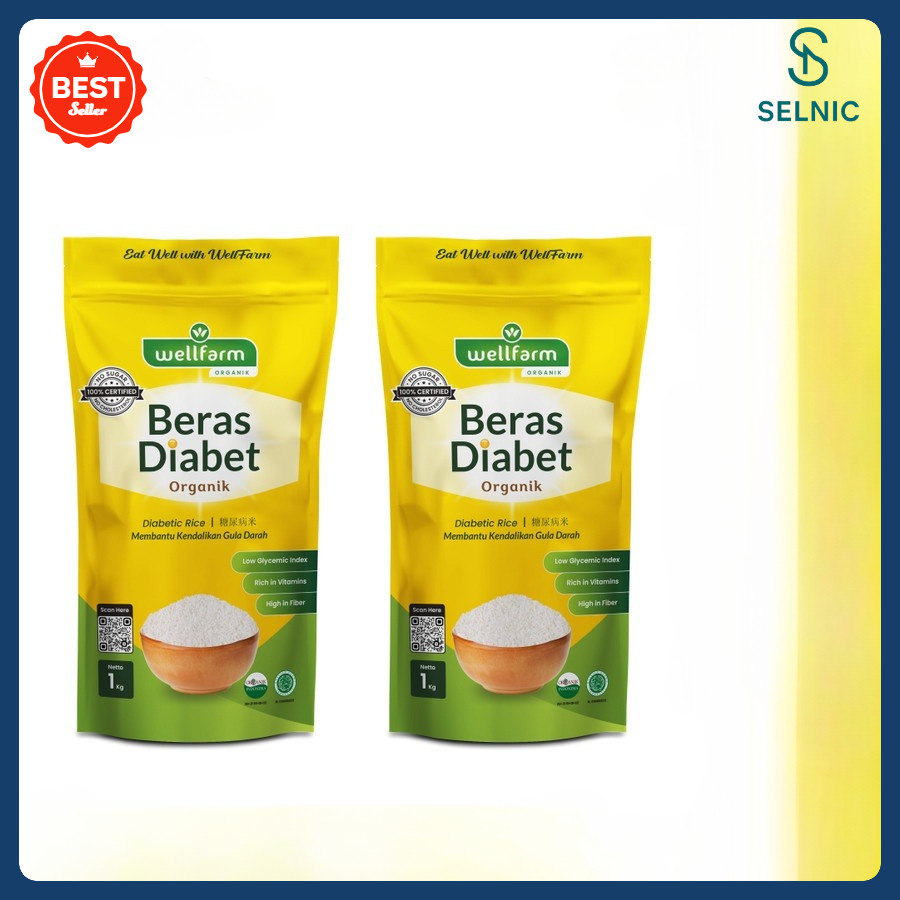 

Diskon Beras Diabetes Organik Wellfarm Beras Diabet Paket 2Kg