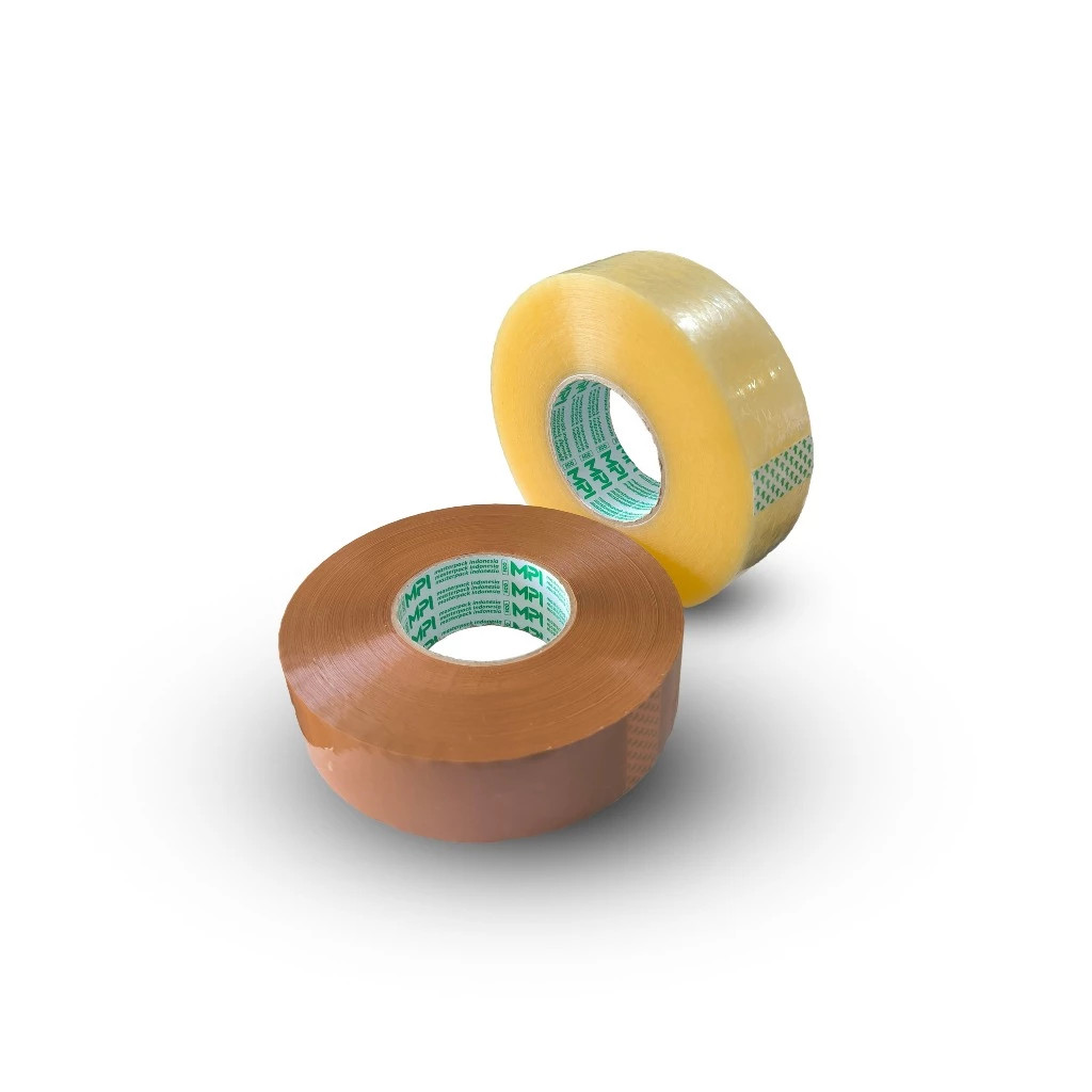 

LAKBAN BENING - LAKBAN COKLAT EKONOMIS 45MM X 500 YARD Isolasi Perekat Jumbo