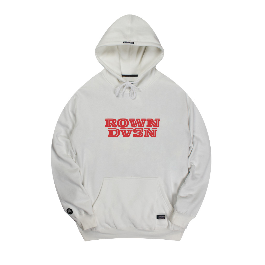 Rown Division Stockroom Pullover Hoodie - Rowndvsn Jaket Goldio Off White