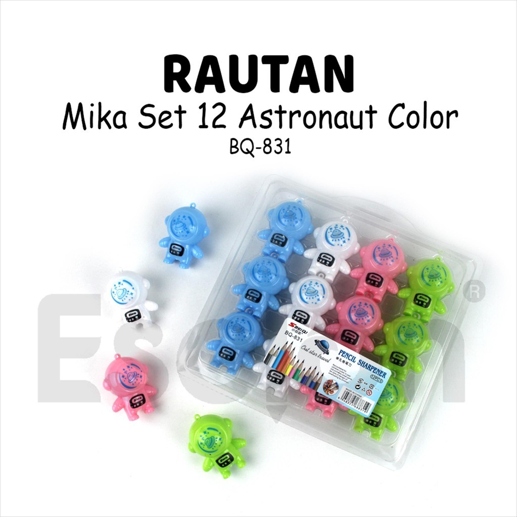 

♚12pcs Rautan Mika SPACE BQ-831 /1pak Rautan Mika Fancy♚