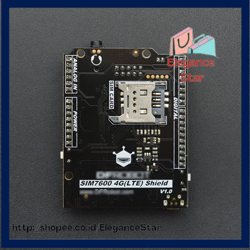 SIM7600G-H CAT4 4G (LTE) Shield Full Netcom LTE Expansion Board