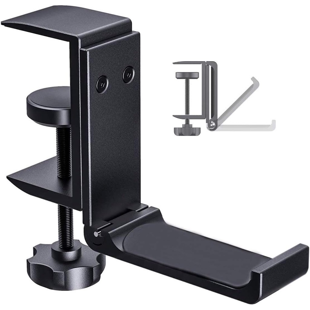 

Desk Bag Hanger Portable Folding Book Bag Hanger Stand Office Non-Punching Hook Hanger Use for Storage Bag Headphone Umbrella