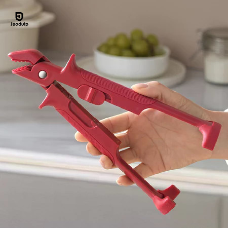 

JOODUTP 2 in 1 Penjepit Panci Piring Mangkok Peganan Panci Pengorengan Anti Panas Anti slip