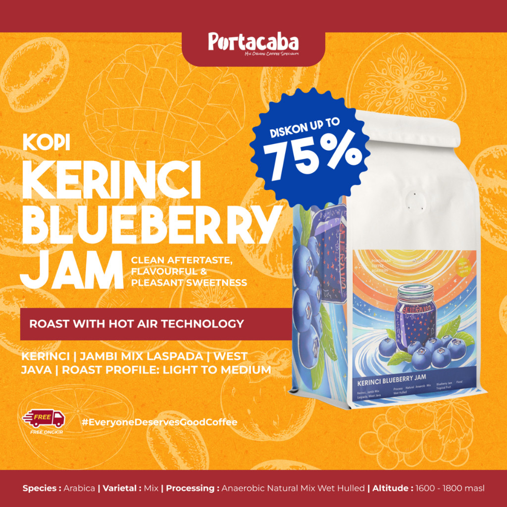 

Biji Kopi Arabika Kerinci Blueberry Jam Biji Kopi Arabika Kerinci Mix Laspada 200gr