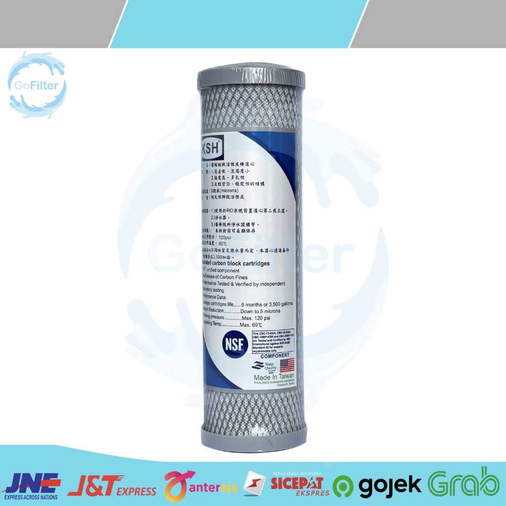 CTO KSH TAIWAN 10” / CARBON BLOK KSH 10” / KARBON BLOK KSH 10 INCH