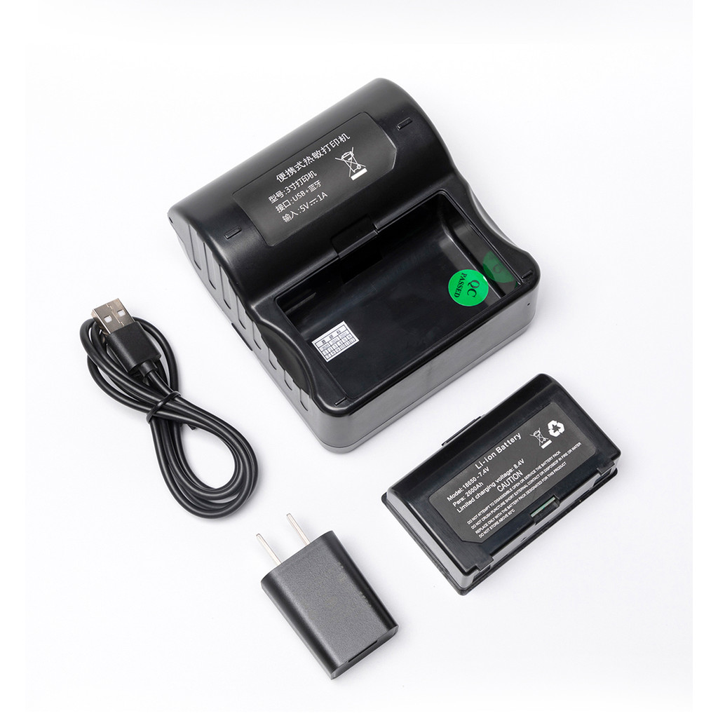 

80mm Thermal Printer Portable Receipt Ticket Wireless Bluetooth Mobile Pocket Bill Machine Android Loyverse POS 3 inch Maker