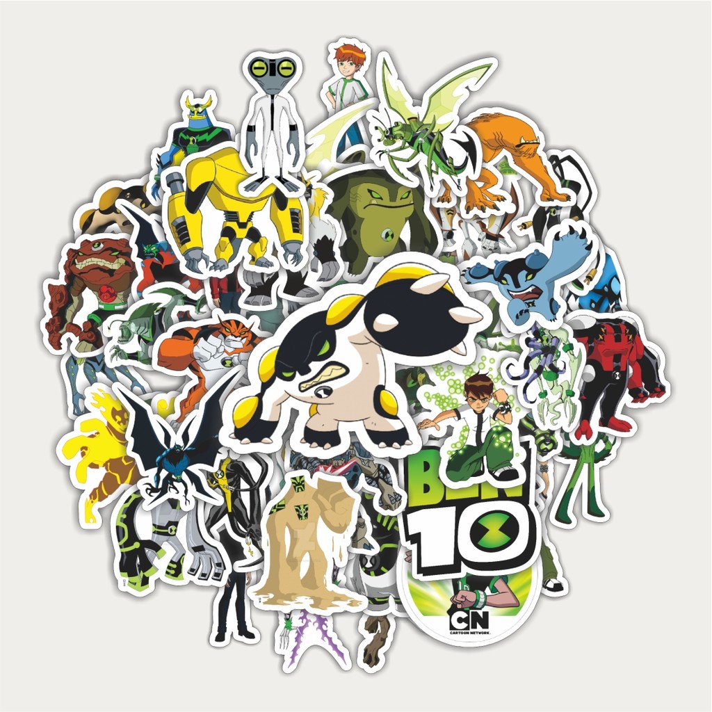 

Sticker Pack Stiker Kartun Series Ben Ten Karakter Mix V2 | Sticker TUMBLR | Stiker LAPTOP KOPER HELM